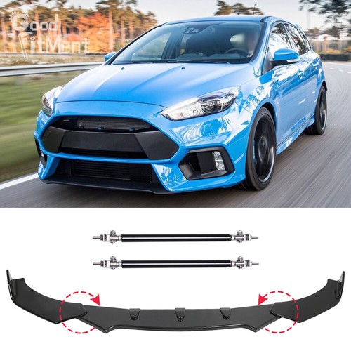 Glossy black front - front, bumper