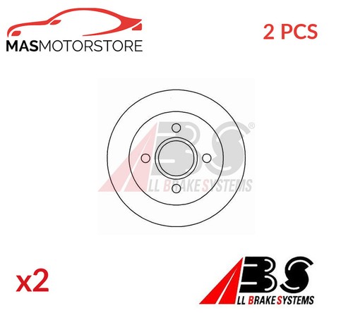 Brake discs set - set, pair