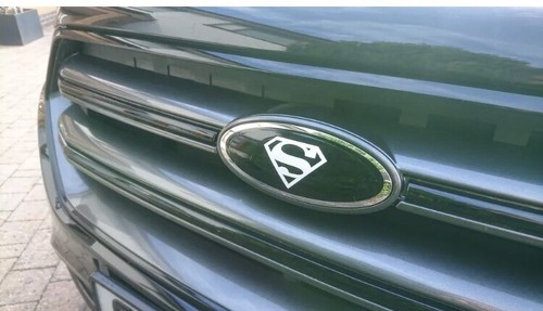Ford badge sticker superman - badge,