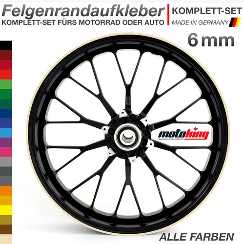 Wheel rim stickers 6mm - wheel,