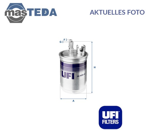 2440900 fuel filter ufi - ufi, for
