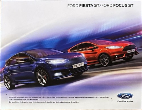 Ford fiesta and - st, focus