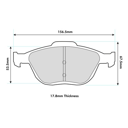 Mintex m1144 front brake pads - mintex,