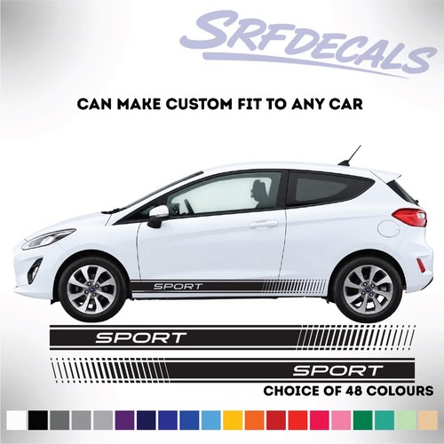 Universal side stripes for - side,