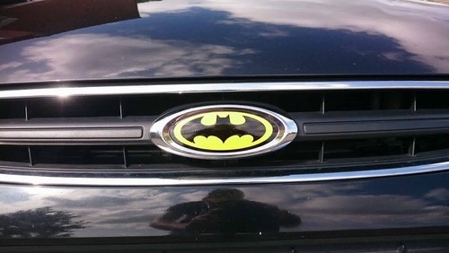Ford badge sticker batman - ford,