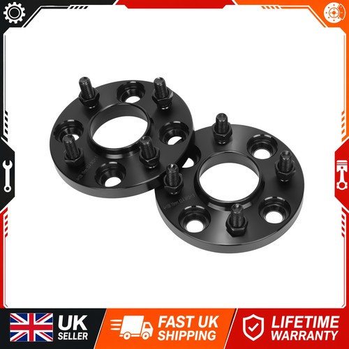2pcs black 15mm - 15mm, hubcentric