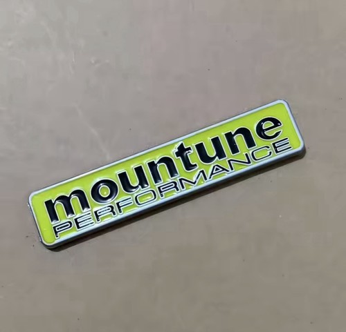 Mountune performance badge - mountune,