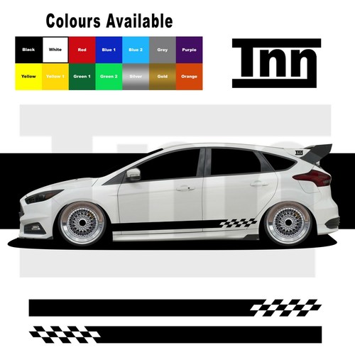 Side stripes stickers - side,
