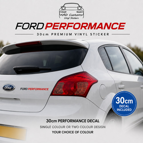 Ford performance 30cm - performance, vinyl