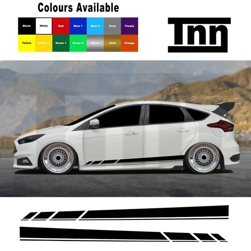 Side stripes stickers vinyl - side,