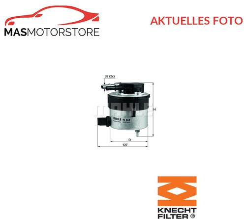 Fuel filter knecht - fuel, 569
