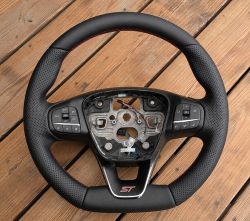 New leather steering wheel for - leather,