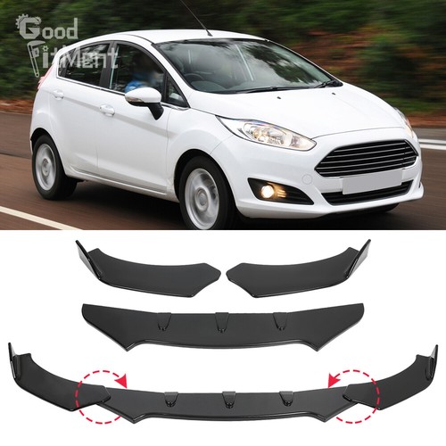Gloss black front bumper - gloss,
