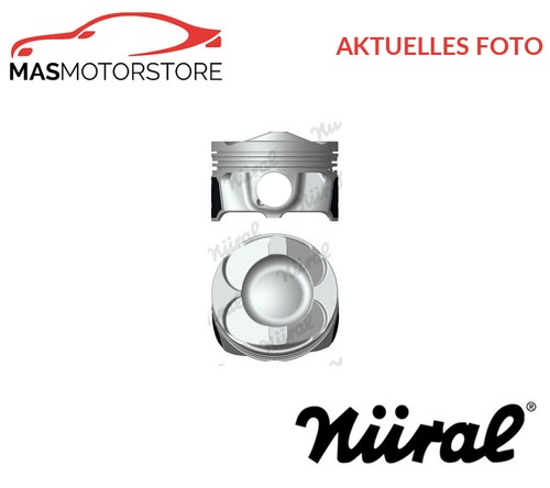 Engine pistons with - pistons, rings